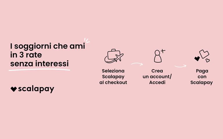 Prenota la tua vacanza in Sardegna con Scalapay!Paghi in 3 rate senza interessi Avitur Tour Operator